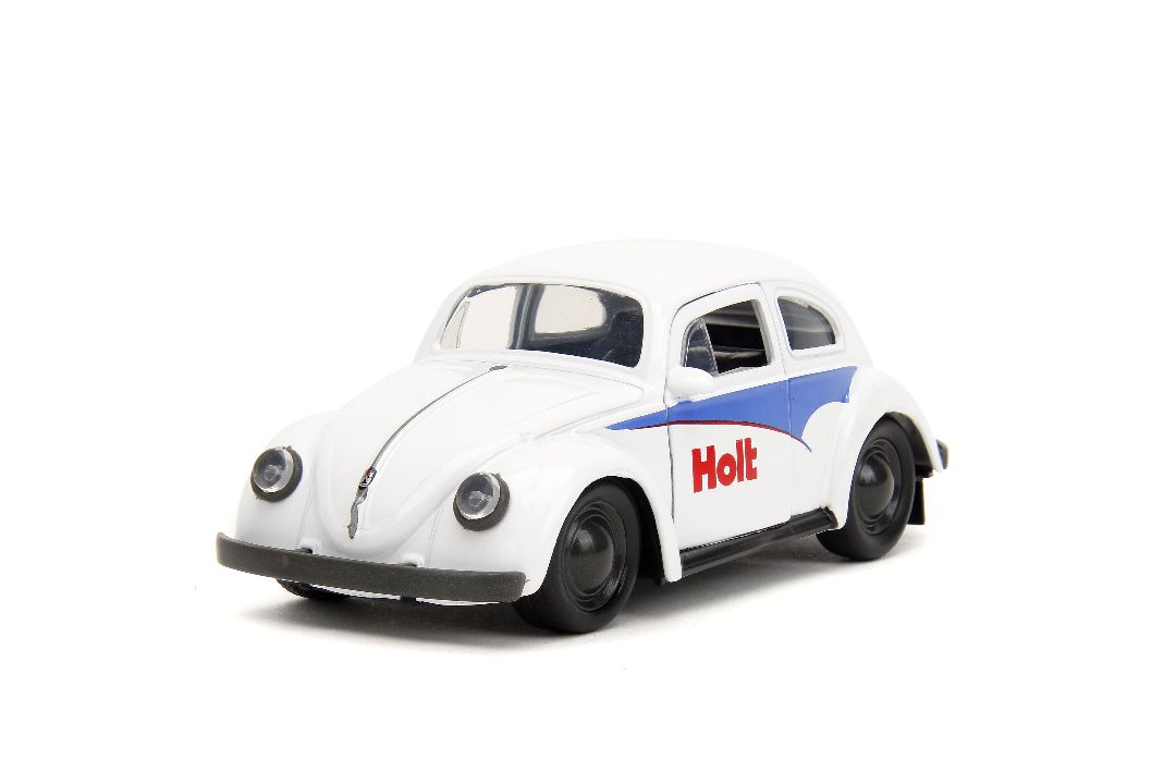 Jada 1/32 "PUNCH BUGGY" 1959 VW Beetle W/Boxing Gloves - White – image 3