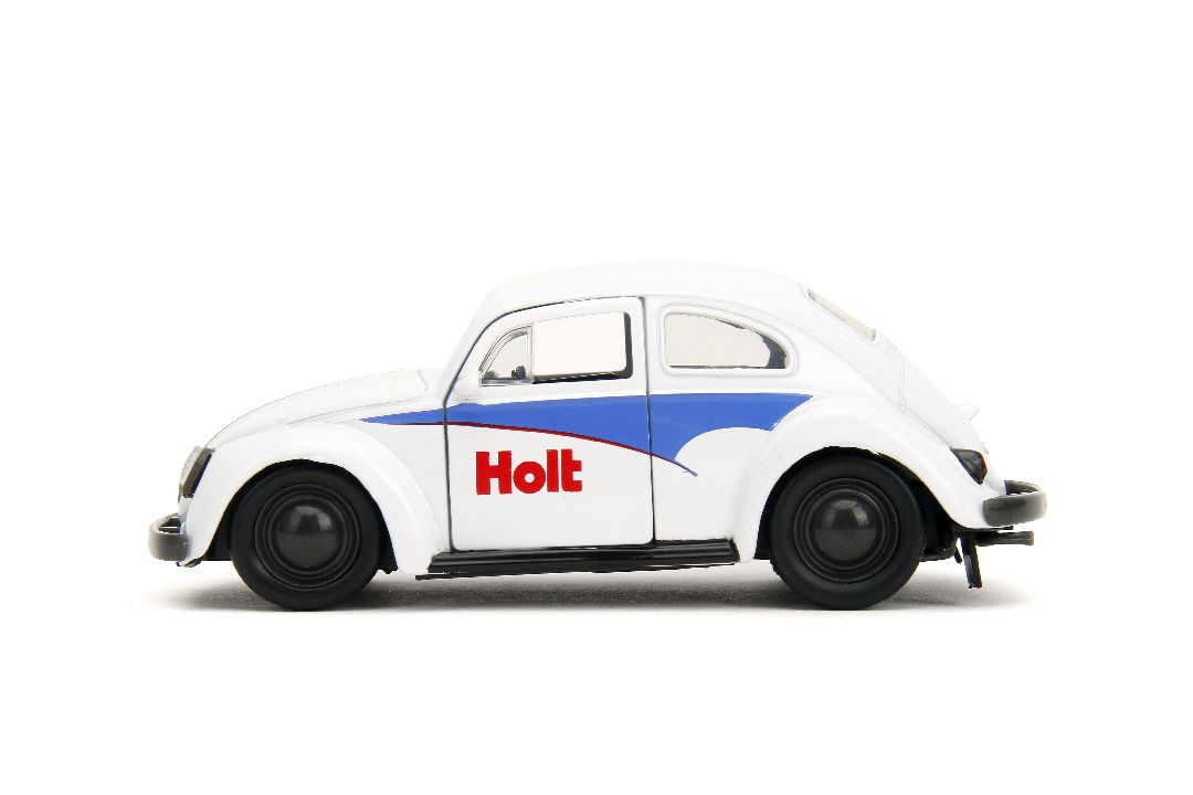 Jada 1/32 "PUNCH BUGGY" 1959 VW Beetle W/Boxing Gloves - White – image 4