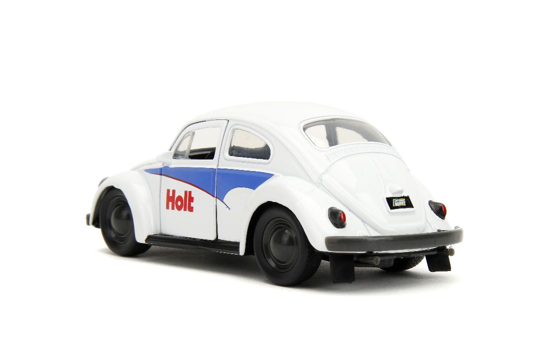 Jada 1/32 "PUNCH BUGGY" 1959 VW Beetle W/Boxing Gloves - White – image 5