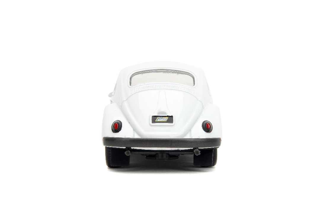 Jada 1/32 "PUNCH BUGGY" 1959 VW Beetle W/Boxing Gloves - White – image 6
