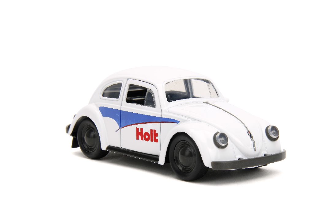 Jada 1/32 "PUNCH BUGGY" 1959 VW Beetle W/Boxing Gloves - White – image 9