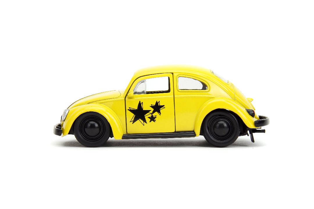 Jada 1/32 "PUNCH BUGGY" 1959 VW Beetle W/Boxing Gloves - Yellow – image 4