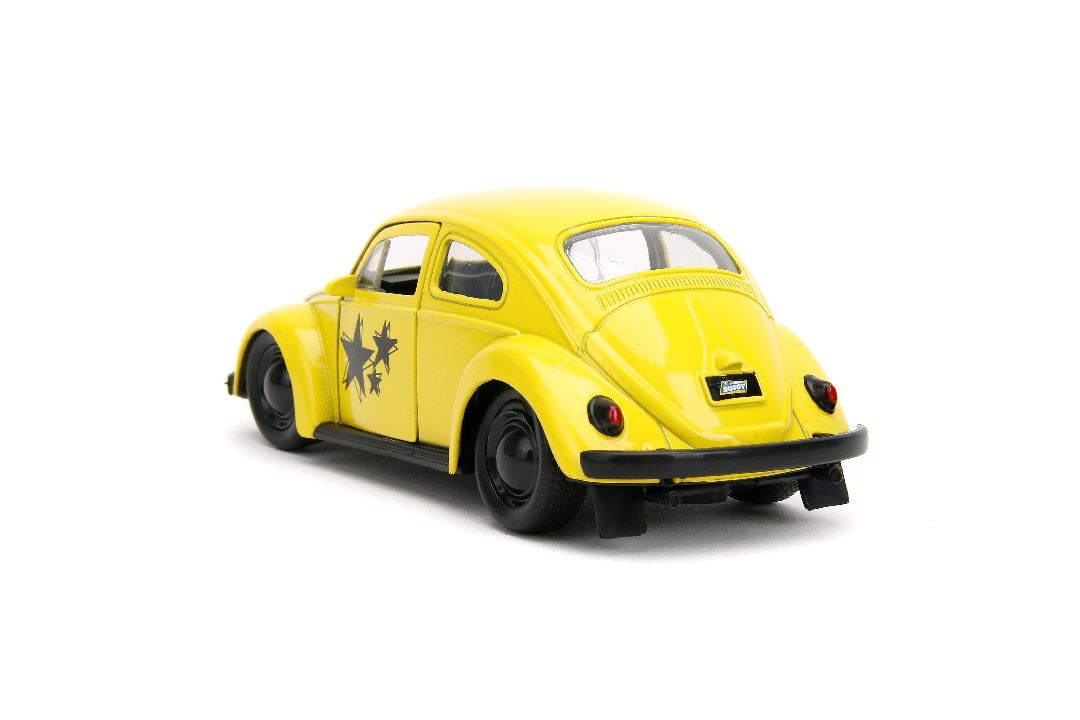 Jada 1/32 "PUNCH BUGGY" 1959 VW Beetle W/Boxing Gloves - Yellow – image 5