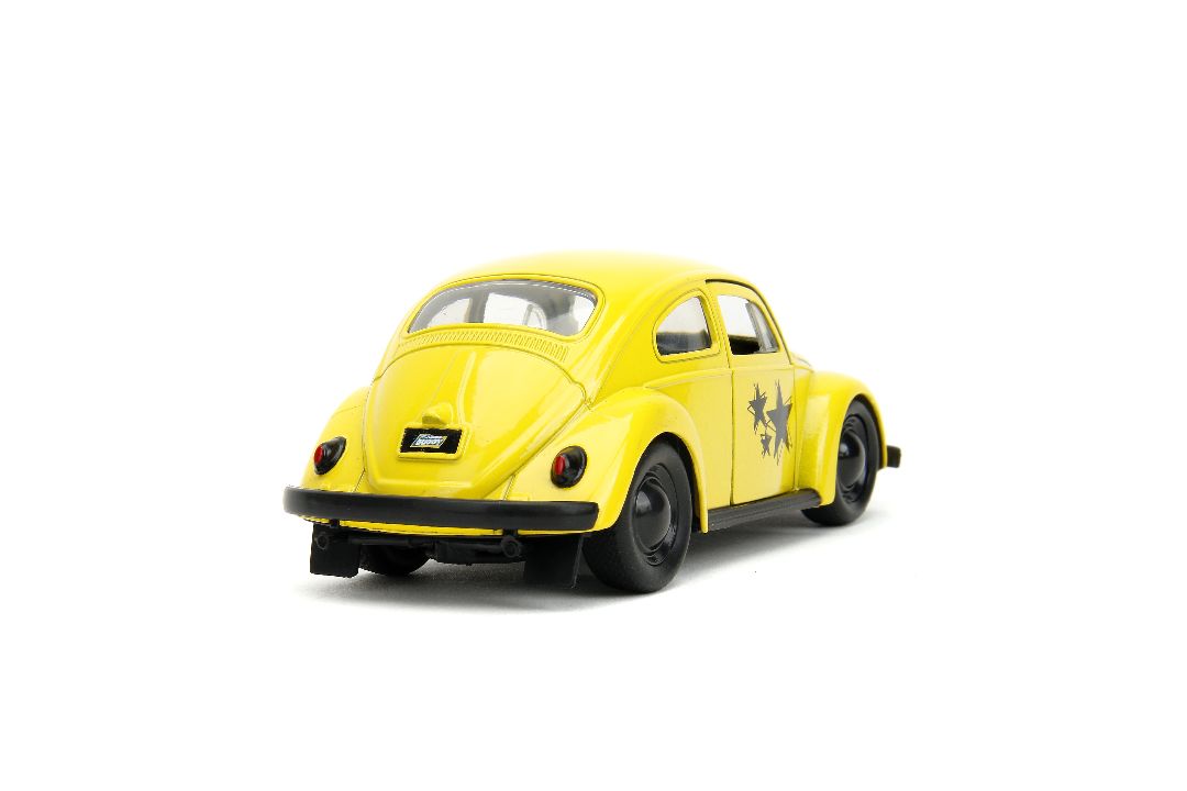 Jada 1/32 "PUNCH BUGGY" 1959 VW Beetle W/Boxing Gloves - Yellow – image 7