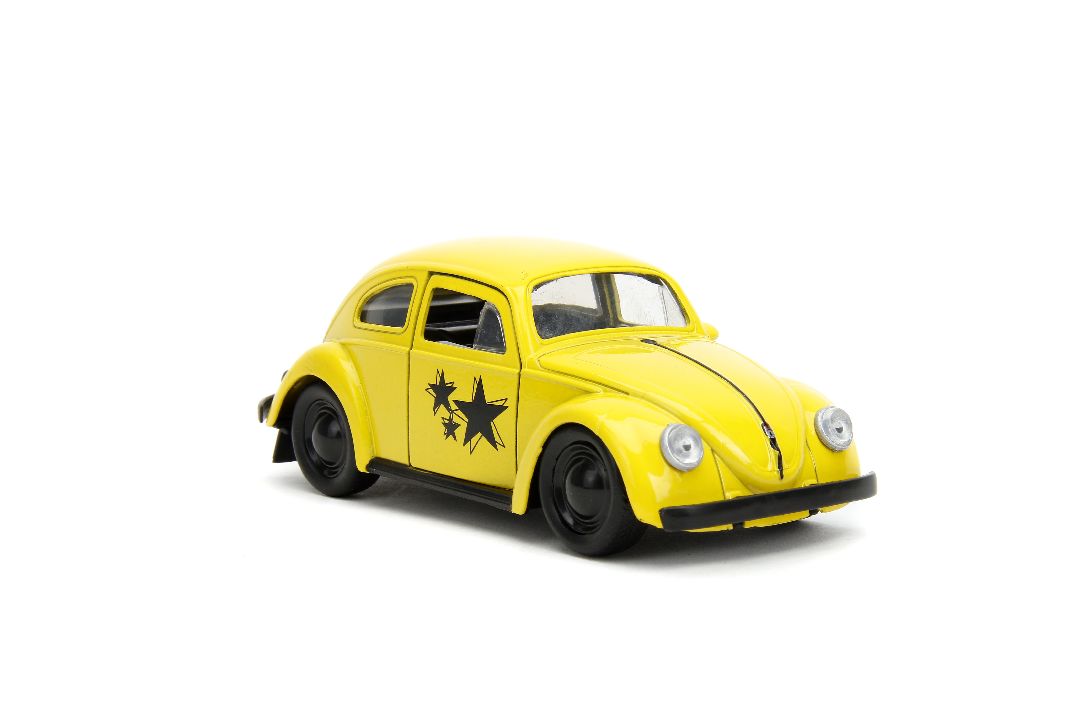 Jada 1/32 "PUNCH BUGGY" 1959 VW Beetle W/Boxing Gloves - Yellow – image 9