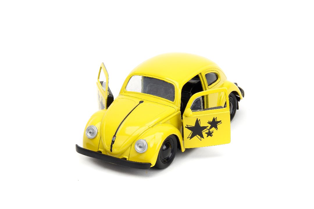 Jada 1/32 "PUNCH BUGGY" 1959 VW Beetle W/Boxing Gloves - Yellow – image 12