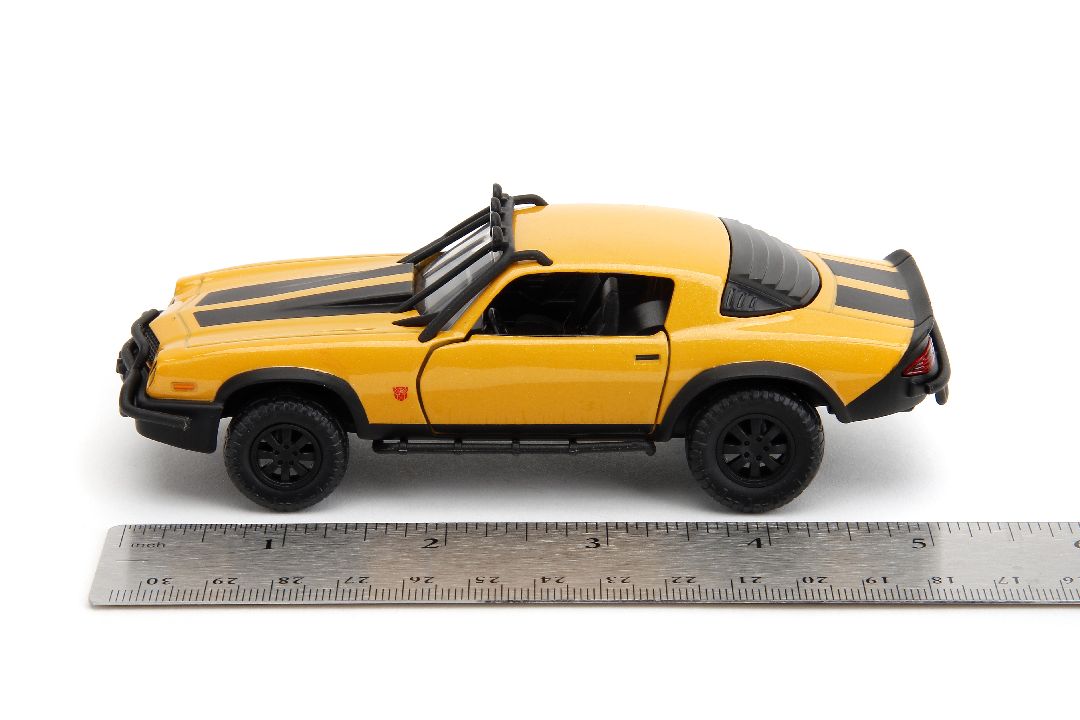 Jada 1/32 "Hollywood Rides" Transformers 7 1977 Camaro Bumblebee thumbnail 10