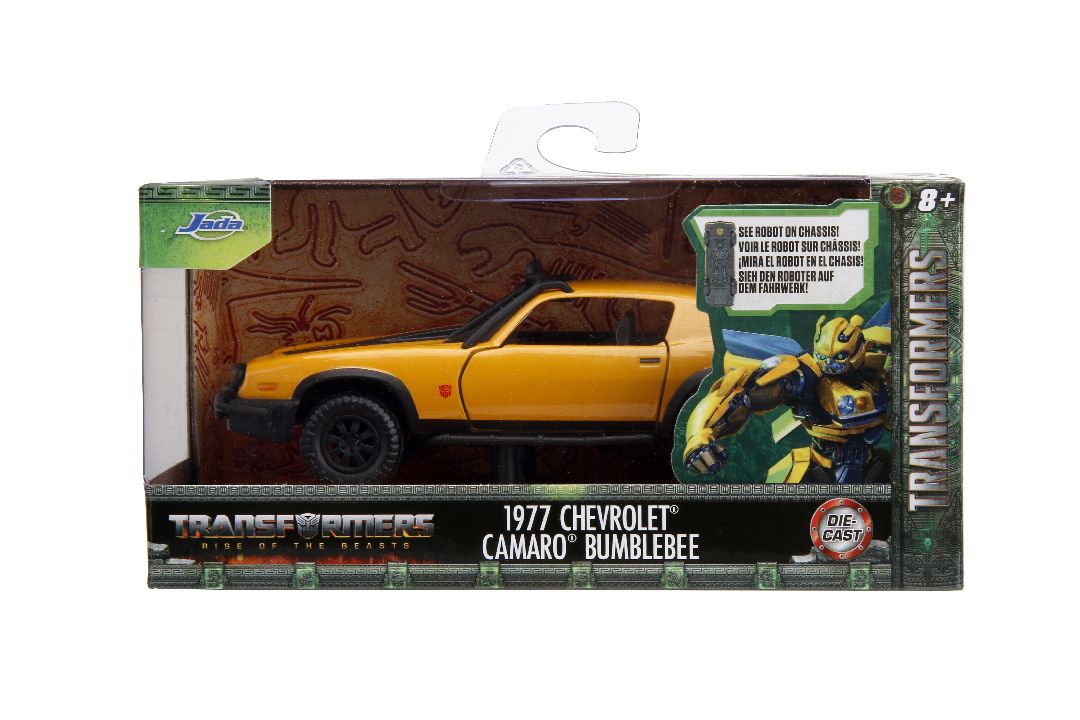 Jada 1/32 "Hollywood Rides" Transformers 7 1977 Camaro Bumblebee thumbnail 11