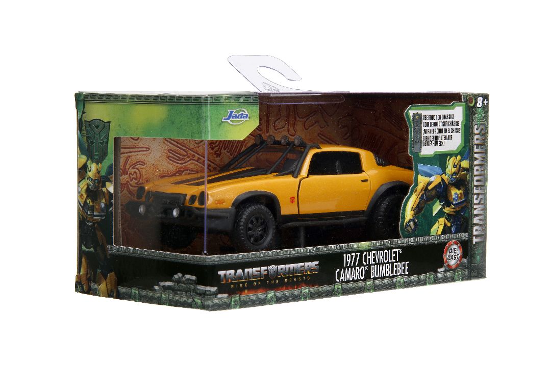 Jada 1/32 "Hollywood Rides" Transformers 7 1977 Camaro Bumblebee thumbnail 12