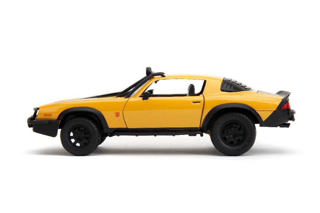 Jada 1/24 "Hollywood Rides" Transformers 7 1977 Camaro Bumblebee – image 5