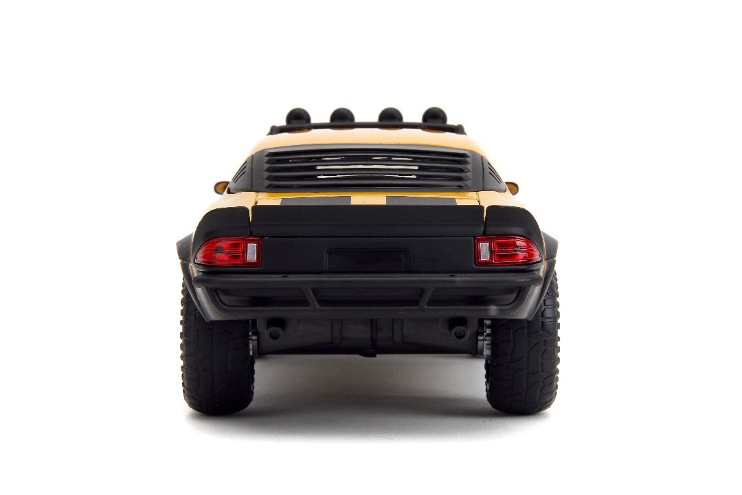 Jada 1/24 "Hollywood Rides" Transformers 7 1977 Camaro Bumblebee – image 3