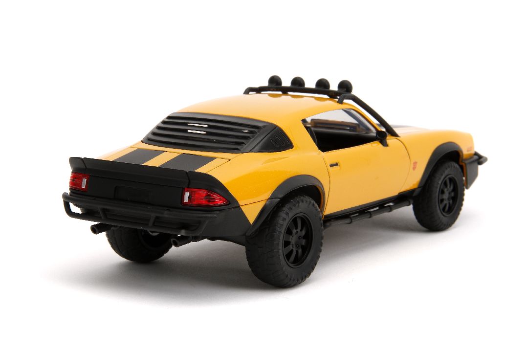 Jada 1/24 "Hollywood Rides" Transformers 7 1977 Camaro Bumblebee – image 2