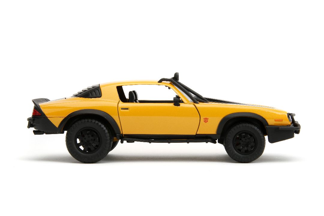Jada 1/24 "Hollywood Rides" Transformers 7 1977 Camaro Bumblebee – image 6