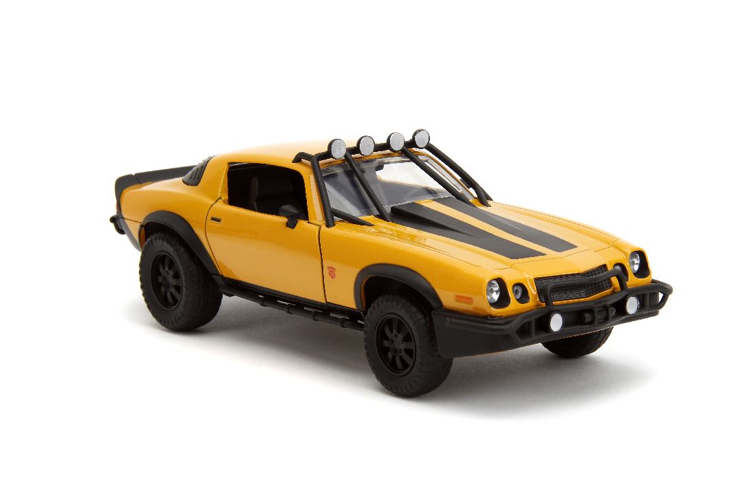 Jada 1/24 "Hollywood Rides" Transformers 7 1977 Camaro Bumblebee – image 10