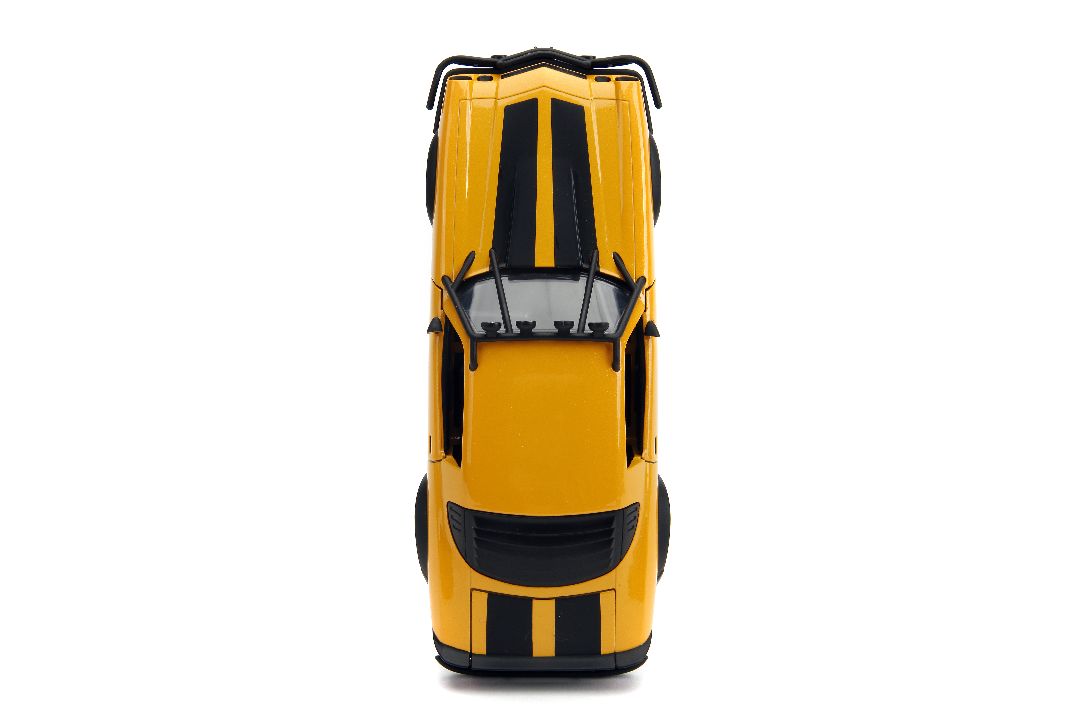 Jada 1/24 "Hollywood Rides" Transformers 7 1977 Camaro Bumblebee – image 9