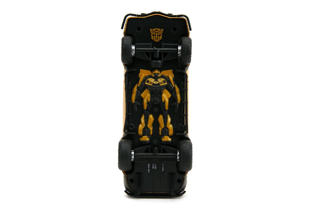Jada 1/24 "Hollywood Rides" Transformers 7 1977 Camaro Bumblebee – image 7