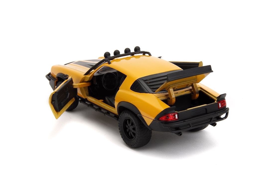 Jada 1/24 "Hollywood Rides" Transformers 7 1977 Camaro Bumblebee – image 11