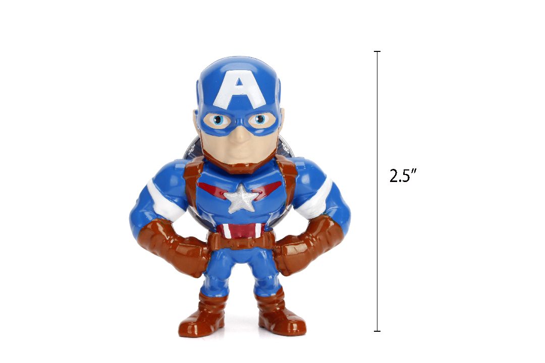 Jada 2.5" Metalfigs Marvel -  4-Pack Wave 1 – image 6