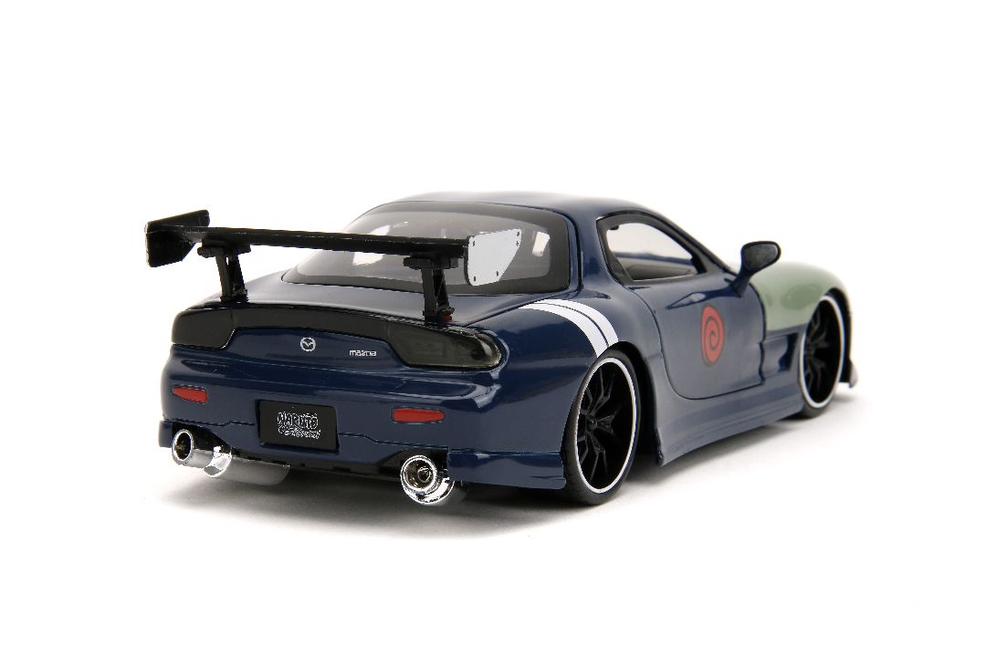 Jada 1/24 "Hollywood Rides" Naruto 1993 Mazda RX-7 with Kakashi – image 9