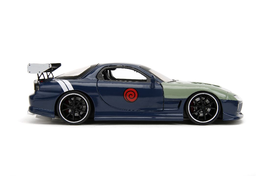 Jada 1/24 "Hollywood Rides" Naruto 1993 Mazda RX-7 with Kakashi – image 10