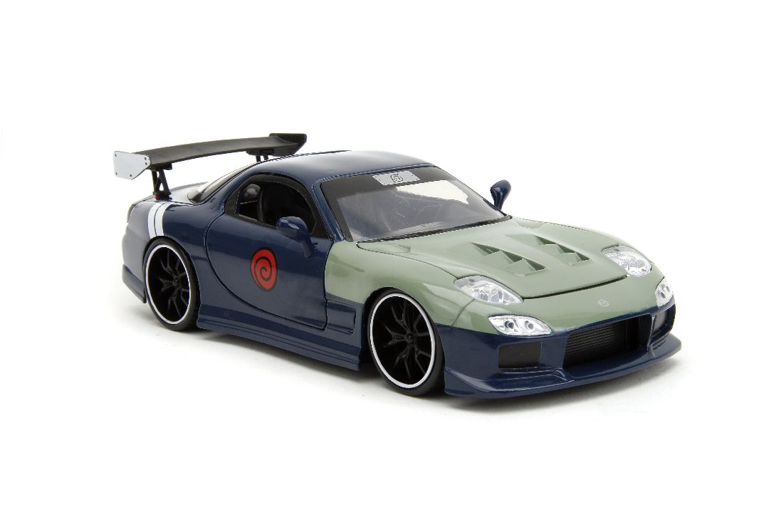 Jada 1/24 "Hollywood Rides" Naruto 1993 Mazda RX-7 with Kakashi – image 11