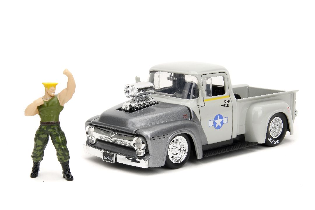 Jada 1/24 "Hollywood Rides" Street Fighter 1956 Ford F-100 – image 2