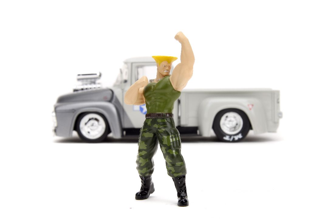 Jada 1/24 "Hollywood Rides" Street Fighter 1956 Ford F-100 – image 3