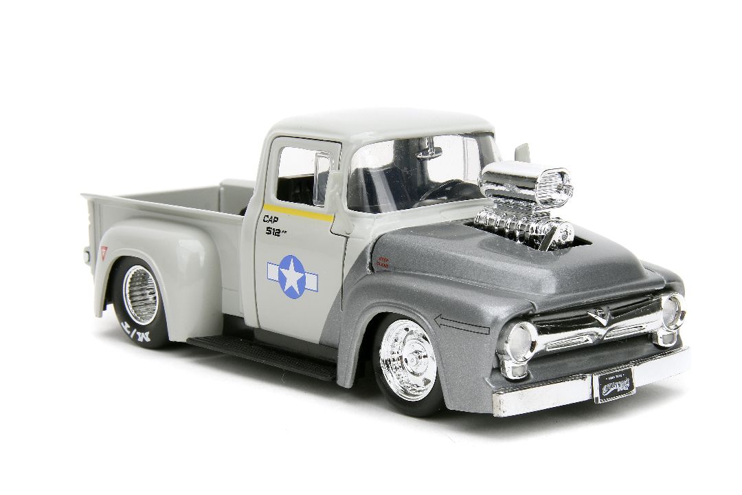Jada 1/24 "Hollywood Rides" Street Fighter 1956 Ford F-100 – image 9