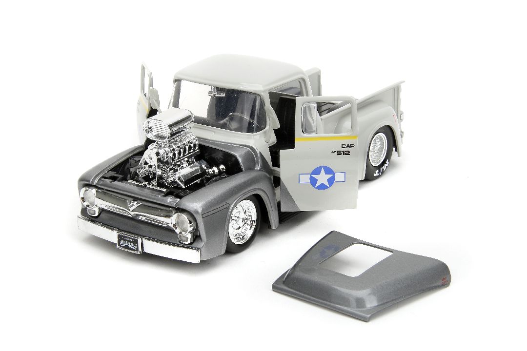 Jada 1/24 "Hollywood Rides" Street Fighter 1956 Ford F-100 – image 12