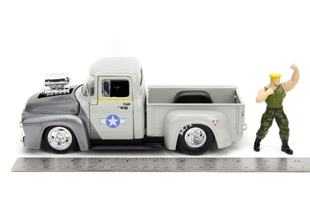 Jada 1/24 "Hollywood Rides" Street Fighter 1956 Ford F-100 – image 16
