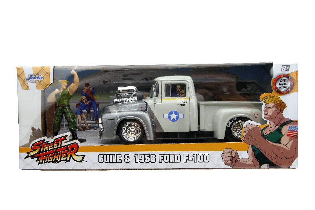 Jada 1/24 "Hollywood Rides" Street Fighter 1956 Ford F-100 – image 18