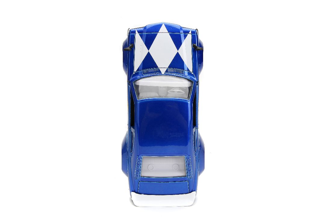 Jada 1/24 "Hollywood Rides" 1974 Mazda RX-3 with Blue Ranger – image 12