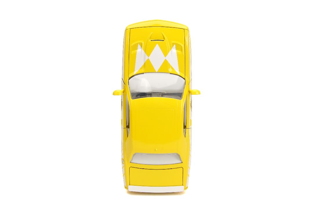 Jada 1/24 "Hollywood Rides" 2015 Challenger Hellcat YellowRanger – image 13