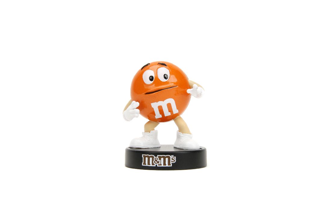 Jada 1/24 "Hollywood Rides" 2007 Jeep Wrangler with Orange M&M – image 18
