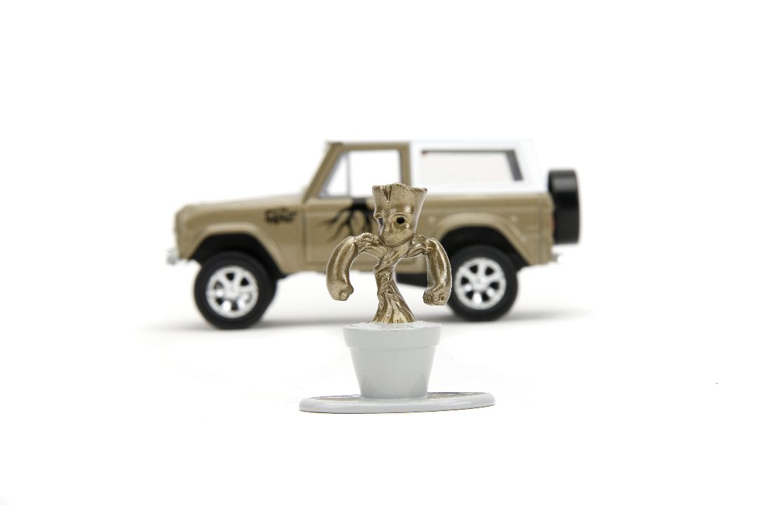 Jada 1/32 1973 Ford Bronco With GROOT – image 3