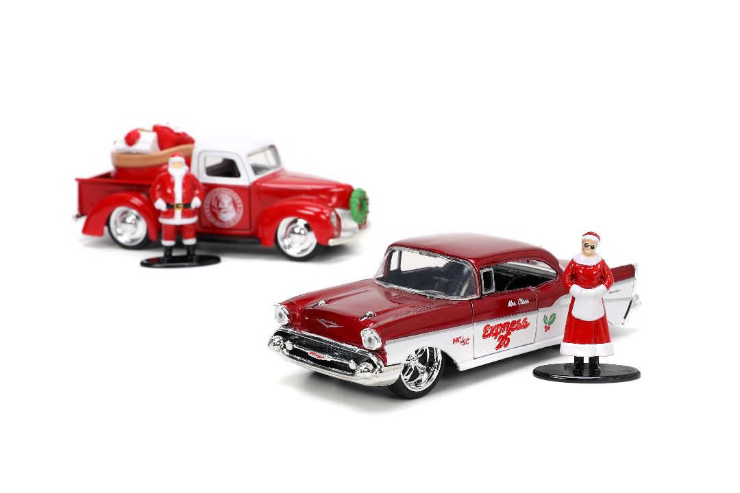 Jada 1/32 "Holiday Rides" Santa Claus & Ms Claus Twin Pack – image 3
