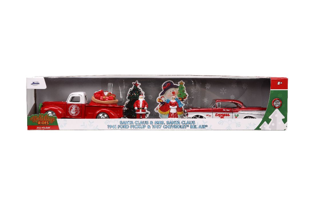 Jada 1/32 "Holiday Rides" Santa Claus & Ms Claus Twin Pack – image 11