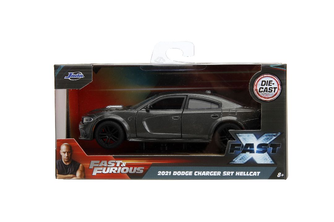 Jada 1/32 "Fast & Furious" Dom's 2021 Dodge Charger SRT Hellcat thumbnail 13