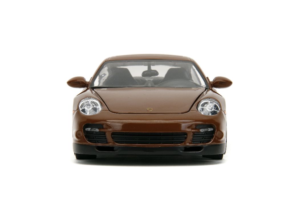 Jada 1/24 "Hollywood Rides" 2007 Porsche 911 Turbo w/Brown M&Ms – image 6