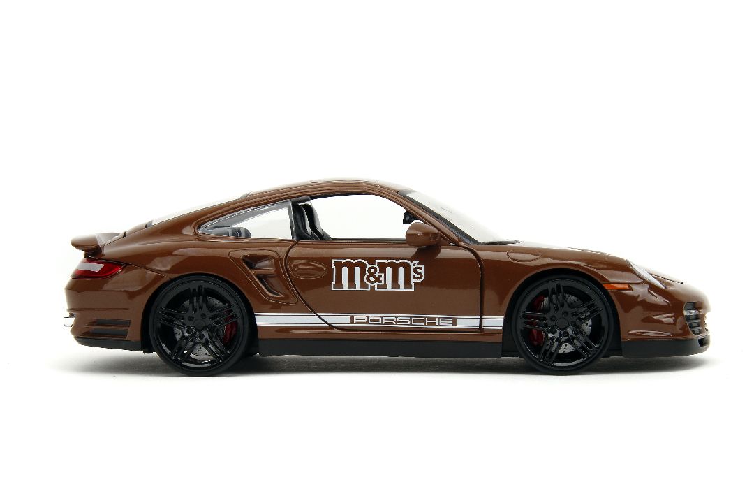 Jada 1/24 "Hollywood Rides" 2007 Porsche 911 Turbo w/Brown M&Ms – image 15