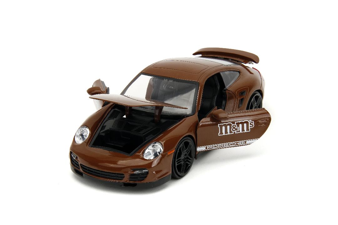 Jada 1/24 "Hollywood Rides" 2007 Porsche 911 Turbo w/Brown M&Ms – image 14