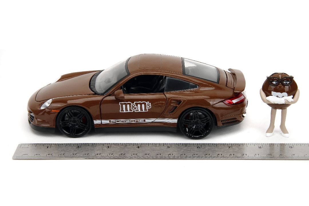 Jada 1/24 "Hollywood Rides" 2007 Porsche 911 Turbo w/Brown M&Ms – image 20