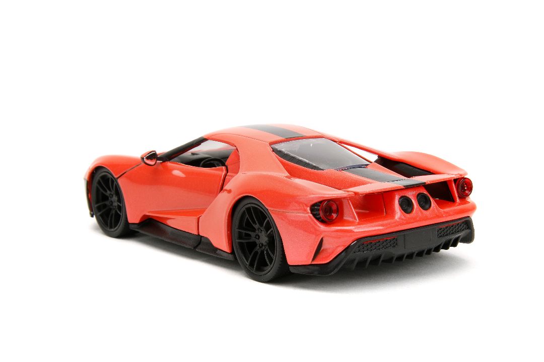 Jada 1/24 "Pink Slips" 2017 Ford GT - Metallic Salmon – image 3
