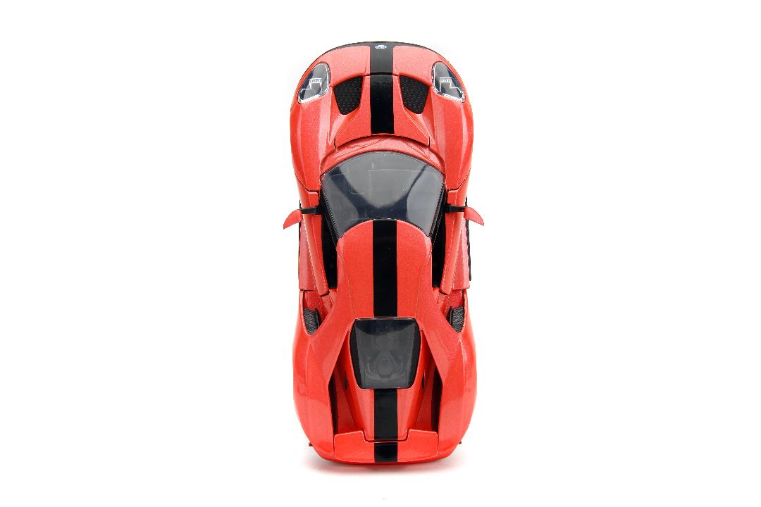 Jada 1/24 "Pink Slips" 2017 Ford GT - Metallic Salmon – image 8