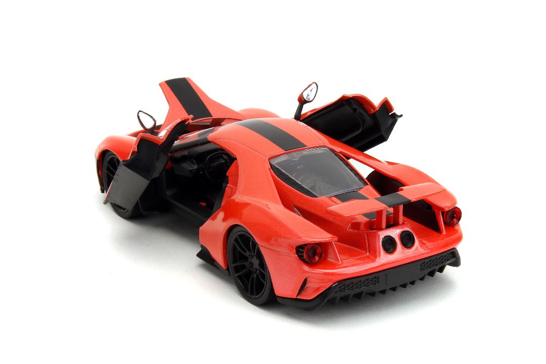 Jada 1/24 "Pink Slips" 2017 Ford GT - Metallic Salmon – image 11