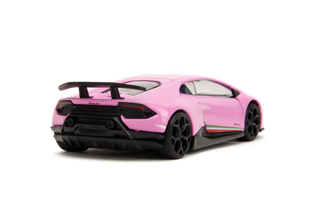 Jada 1/32 "Pink Slips" Lamborghini Huracan Performante - Pink thumbnail 5