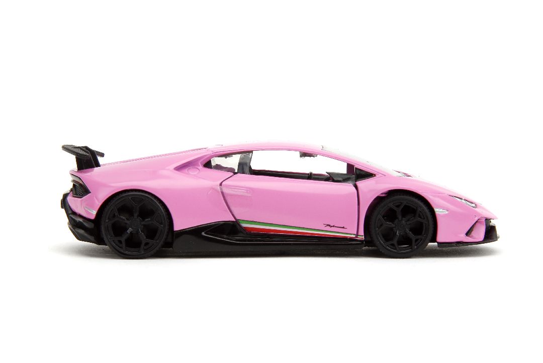 Jada 1/32 "Pink Slips" Lamborghini Huracan Performante - Pink thumbnail 6