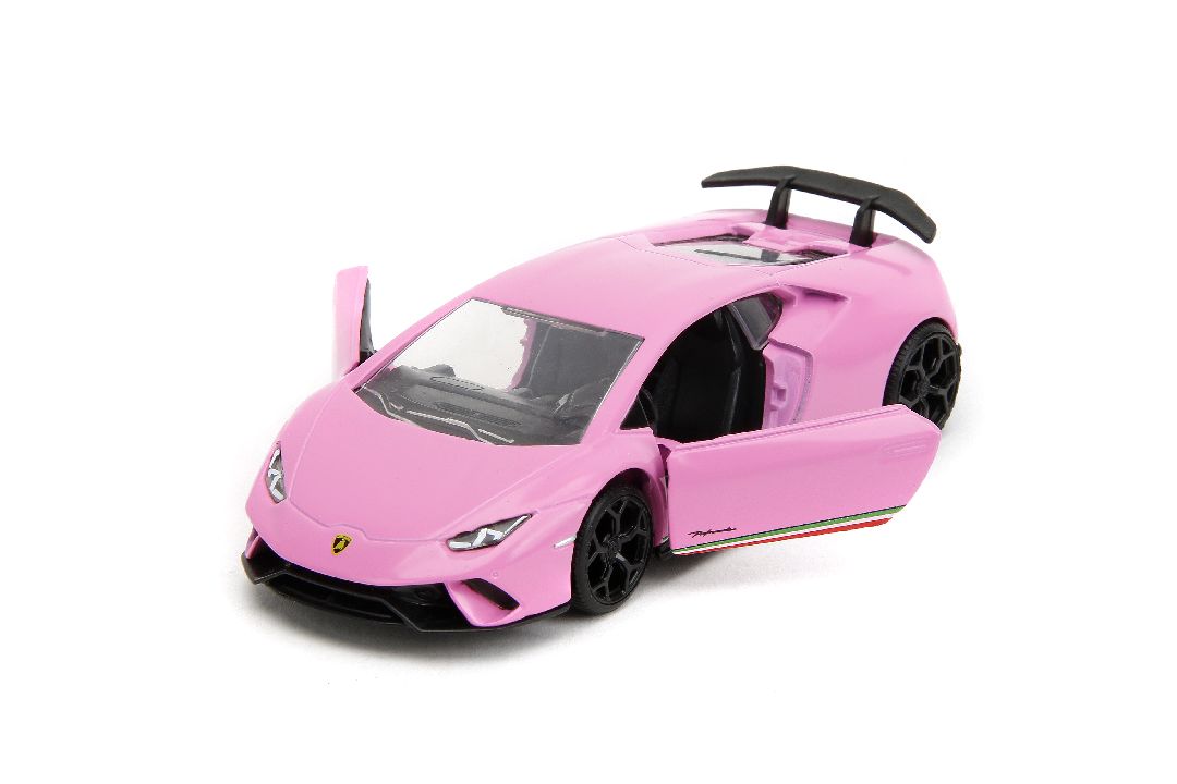 Jada 1/32 "Pink Slips" Lamborghini Huracan Performante - Pink thumbnail 7