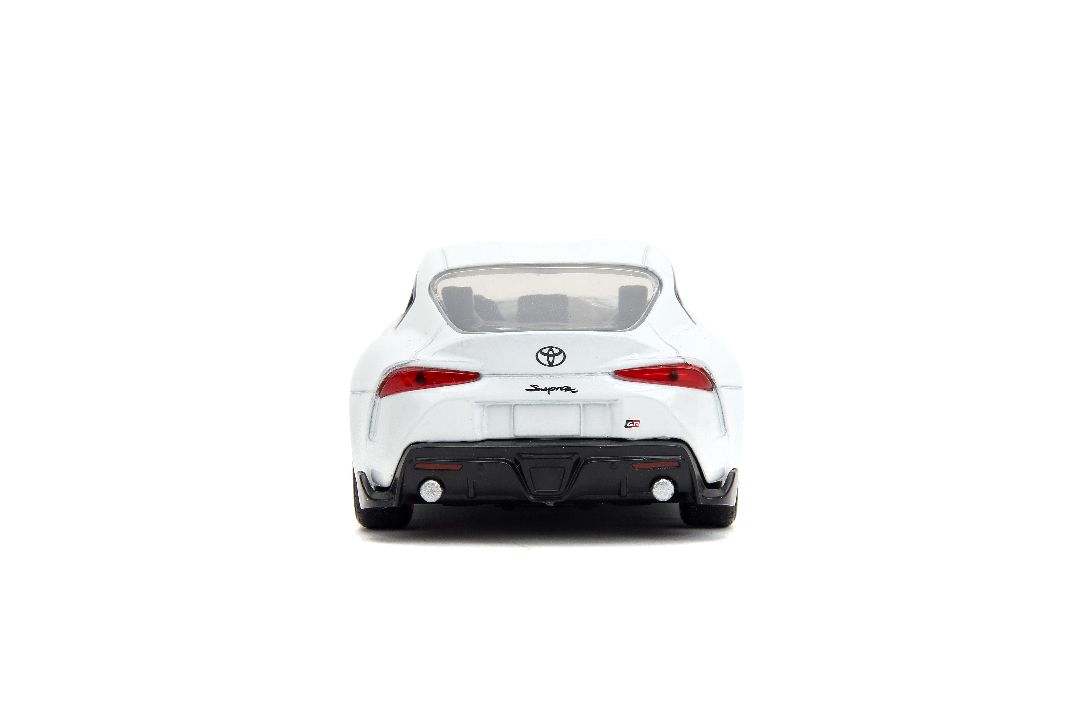 Jada 1/32 "Pink Slips" 2020 Toyota Supra - Glossy White – image 4