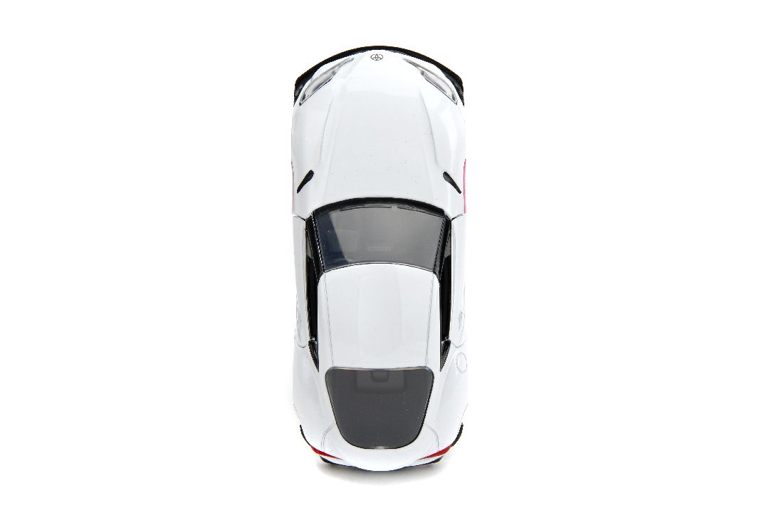Jada 1/32 "Pink Slips" 2020 Toyota Supra - Glossy White – image 8